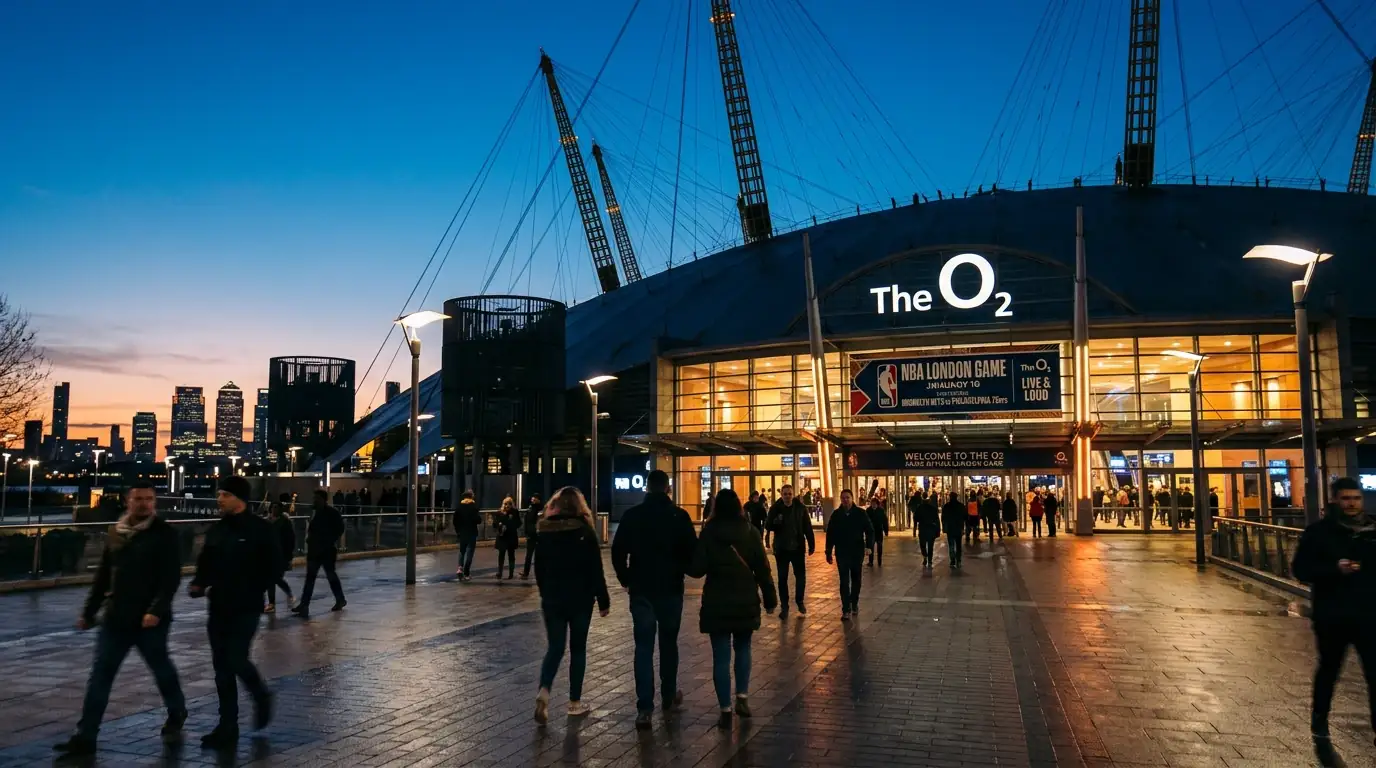 NBA London Game Odds: O2 Arena, Travel, NBA Europe